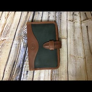 Vintage M G mini leather wallet